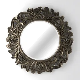 Palm silver mirror
